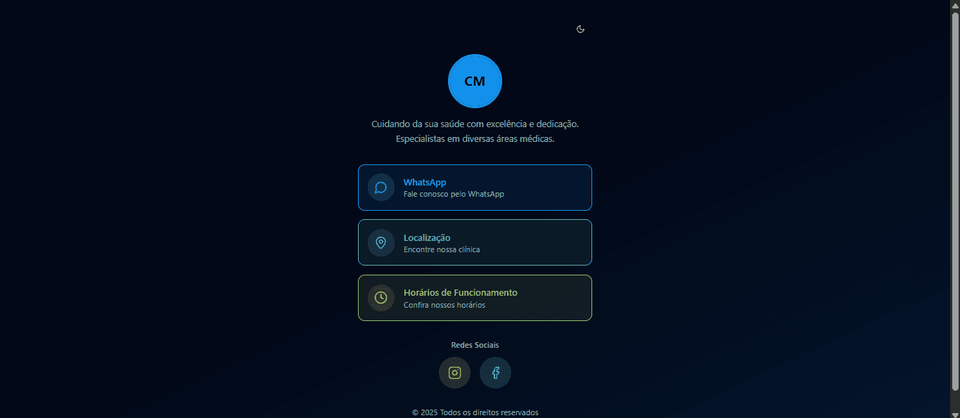 Linktree – Clínica Médica